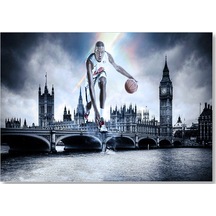 Cakasepetim Kevin Durant İngiltere Körüleri Ahşap Mdf Tablo