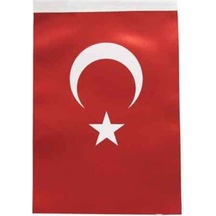 Alpaka Turk Bayragı 40x60 Cm Diğer
