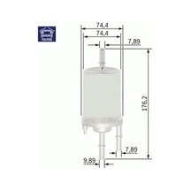 Yakıt Filtresi A4 1.8t 02-04 - A6 2.4-3.0 04-06 - A8 6.0 03-10 X Sardes 4f0201511b/ 4f0201511d