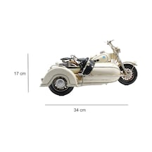 Dekoratif Metal Sepetli Motor
