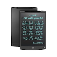 Zenviya21 12 Inc Writing Lcd Grafik Dijital Kalemli Çizim Tableti Yazı Tahta Not Yazma Eğitim Tableti Zenya785 Çok Renkli