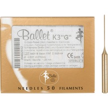 50 Adet Ballet İğneli Epilasyon Altın İğne K3