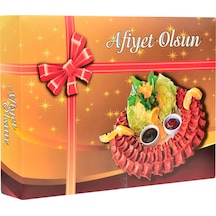 Miyo Ambalaj Çiğ Köfte Kutusu Metalizeli 1 KG 100'lü 18 x 24 x 4.5 CM