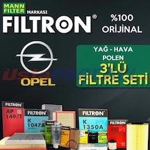 Opel Astra H 1.6 Mann Filtron Filtre Bakım Seti 2004-2013 (495301239)