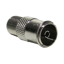 F KONNEKTÖR DİŞİ/60 OHM DİŞİ ÇEVİRİCİ