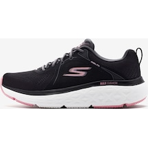 Skechers Max Cushioning Delta - Smooth Stride Kadın Siyah Koşu Ayakkabısı 129132 Bkpk Siyah