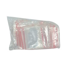 Kilitli Naylon Torba Poşet 6x7 Cm Şeffaf 100 Adet 1 Paket Renkli