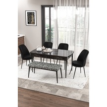 Siyah Mermer - Siyah Bench Zebra