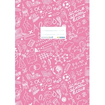 Herma Defter Kabı Schoolydoo A4 Acık Pembe