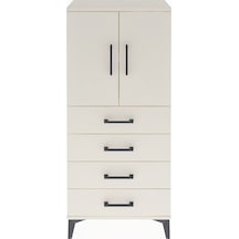 Arges Dolap 2 Raflı 4 Çekmeceli 2 Kapaklı 60x30x134 Aytaşı-ay... Aytaşı