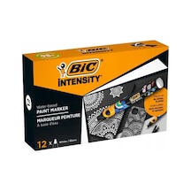 Bıc Intensıty Paınt Marker 12li Beyaz Çok Renkli