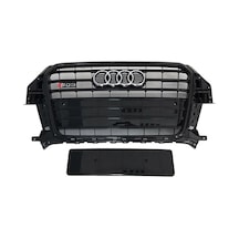 Autogp Audi Q3 Sq3 Ön Panjur Komple 2012 / 2015 Siyah Tk 13-05-q3-8u-s-s.s