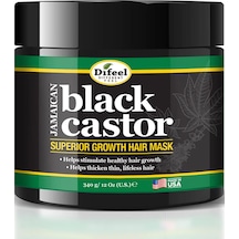 Difeel Jamaican Black Castor Yavaş Uzayan Saçlara Özel Saç Maskesi 340 G