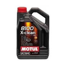 8100 X-clean 5w40 4 Lt %100 Sentetik
