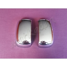 Woc Chrome Fiat Doblo Krom Ayna Kapağı 2000-2012 2 Parça Abs Krom