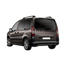 Peugeot Partner Tepee Uyumlu Krom Bagaj Alt Çıta 2008-2018