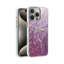 Apple iPhone Uyumlu  16 Pro Max Uyumlu Kılıf Blade Aynalı Desenli Kapak - Desen 1