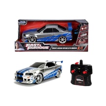 1:16 Uzaktan Kumandalı Fast & Furious Brian's 2002 Nissan Skyline Gt-r Bnr34