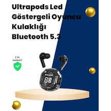 Mey İthalat Bluetooth 5.3 Kablosuz Kulaklık 30mm Sürücü Led Ekranlı Mikrofonlu