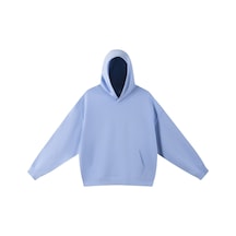 Edwardest 2025 Sonbahar Ve Kış Ağır 420g Düz Renk Havlu Kumaş Kapüşonlu Sweatshirt Açık Mavi Edwardest 2025 Sonbahar Ve Kış Ağır 420g Düz Renk Havlu Kumaş Kapüşonlu Sweatshirt Açık Mavi