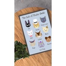 512 Store The Cat Returns Poster A4 Boyutu 21 29 Cm Pvc Kaplı 200 Gr Parlak Hd Kalite Çerçevesiz Poster, Yenia4post