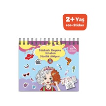 Stickerlı Boyama Kitabım Güzellik Atölyesi