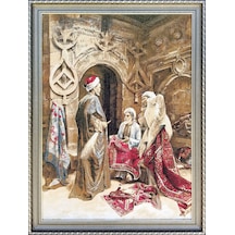 Osmanlı Serisi-4 Dokuma Goblen Tablo-Halıcı-2