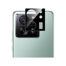 Xiaomi Mi 13t Kamera Lens Koruma Camı V2 Siyah Mi 13t İle Uyumlu Ekran Koruyucu - Siyah Diğer