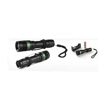 Power Style 500 Lumen 600 Metre Işık Uzantılı Zoomlu Şarjlı El Feneri 6109