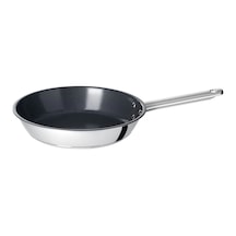 Ikea 365+ Tava 24 Cm Krom - Siyah 1 Parça Gümüş - Siyah