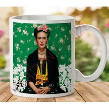Frida Kahlo Baskılı Seramik Kupa Bardak Aynı  Gün