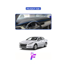 Peugeot 508 2010-2018 Uyumlu Torpido Örtüsü Yansıma Önleyici Tam Koruma Kolay Montaj H95