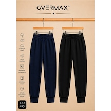 Overmax Çocuk Eşofman Altı 2 Li Set 3-12 Yaş Lacivert-siyah - 917730922 Lacivert-siyah