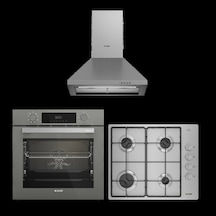 Arçelik Yeni Inox Ankastre Set