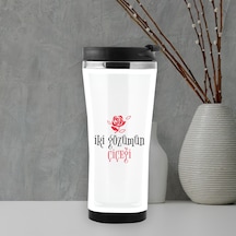 Iki Gözümün Çiçeği Termos Mug