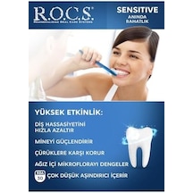 Sensitive Relief - Anında Ferahlık Florürsüz Diş Macunu 75 Ml 3 Paketi