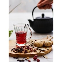 Lav Venüs Kulplu Çay Bardak - 6 Lı Kulplu Çay Bardağı