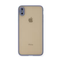 Apple iPhone Uyumlu Xs Max Kılıf Montreal Silikon Kapak - Gri Bz8683140207250