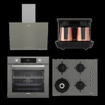 Arçelik AFC 340 G - ADE 606-2 G - OCD T 651 DWG - TKM 9961 B Yeni Grion Bakır Telveli Ankastre Set