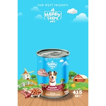 Happy Farm Yetişkin Yaş Köpek Maması Kuzu Etli 415 Gr 6 Adet