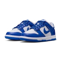 Nike Dunk Low Mavi Beyaz Deri Unisex Sneaker Spor Ayakkabı - Fb9109-131 Mavi - Beyaz