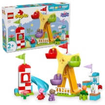 LEGO® DUPLO® Peppa Pig Lunapark 10453 - 2 Yaş ve Üzeri Çocuklar için Yaratıcı Oyuncak Yapım Seti (53 Parça)