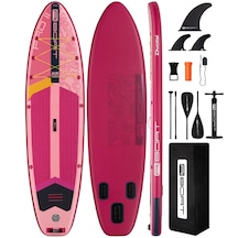 Air Power Pink 335x86x15 Cm Çift Taraflı Kürekli Şişme Paddle Board Sup Seti 175 Kg