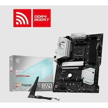 Msı B550 Gamıng Wıfı Ddr4 4866mhz 1xhdmı 1xdp 2xm.2 Usb Atx Am4 Amd Am4 5000/5000 G/4000 G /3000 Serisi İle Uyumlu