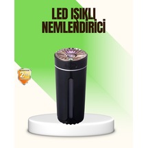 Led Işıklı Aromaterapi Hava Nemlendirici Ultrasonik Sessiz Nem Ayarı - Lisinya