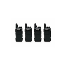 N446 Pmr El Telsizi 4'lü Telsiz + Kulaklık Set