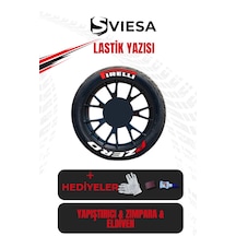 Motosiklet Ve Otomobil Araç 3d Oto Lastik Yazısı Pirelli