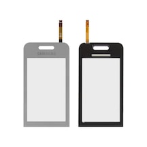 Samsung Uyumlu S5230 S5233 Star Dokunmatik Ön Cam - Gri (533430413)