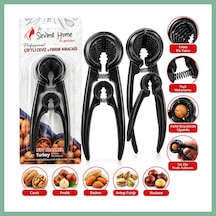 Bşkvirgo Fındık & Ceviz Kıracak 2pcs Bsk2026 Çok Renkli