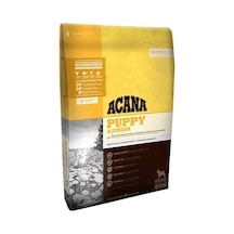 Acana Heritage Puppy Junior Tavuklu ve Balıklı Tahılsız Yavru Köpek Maması 17 KG